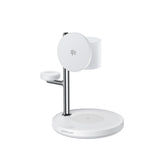 Joyroom JR-W23 Qi2 4-in-1 desktop charger with built-in inductive night light - white