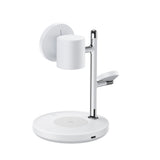 Joyroom JR-W23 Qi2 4-in-1 desktop charger with built-in inductive night light - white
