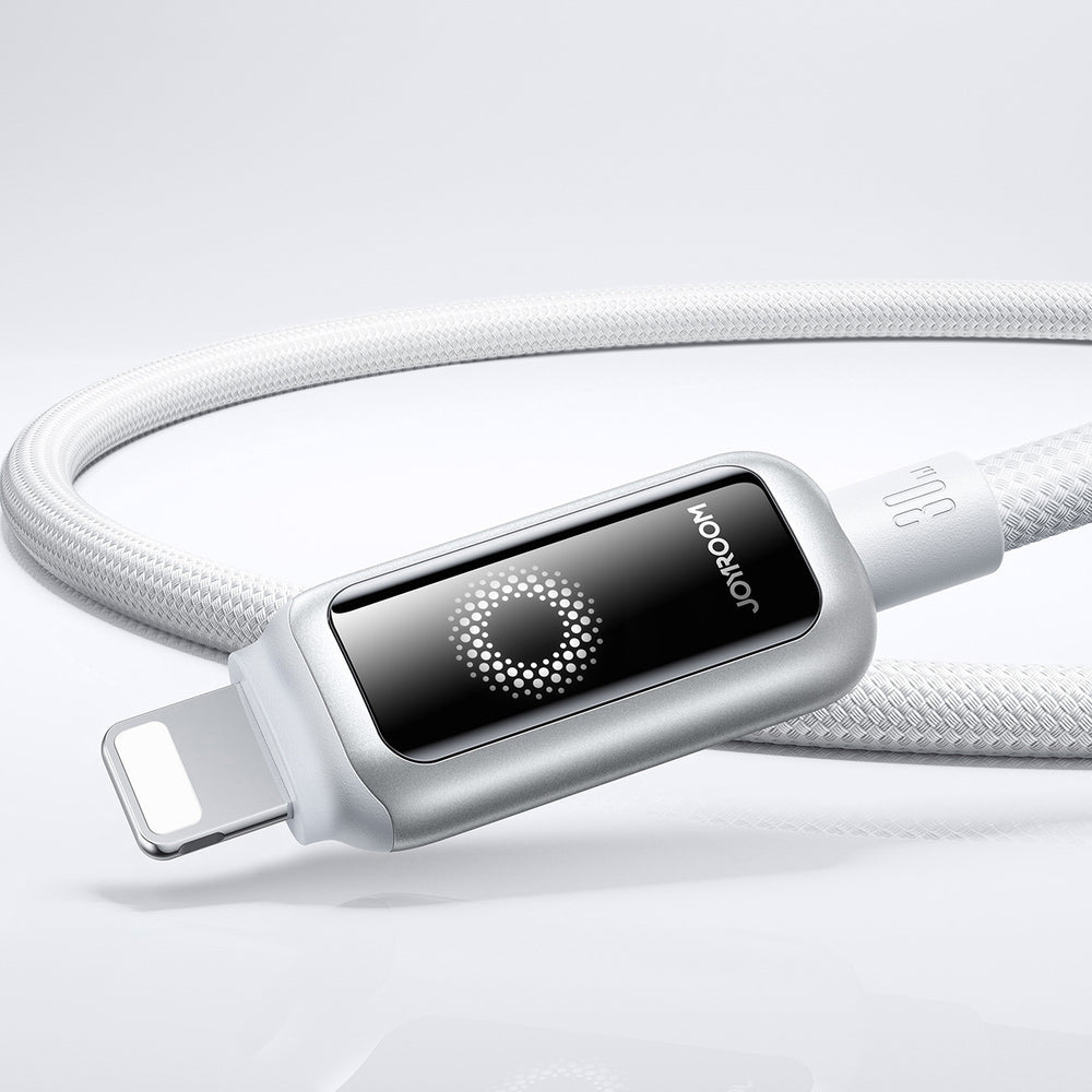 Joyroom S-A55 StarFlight 30W USB-C - Lightning cable 1.2m - white
