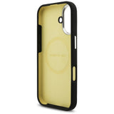 AMG Silicone Oversize Rhombs MagSafe Case til iPhone 17 - sort