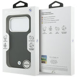 BMW Sign Full Wrapped Metal MagSafe Case til iPhone 17 Pro - sort