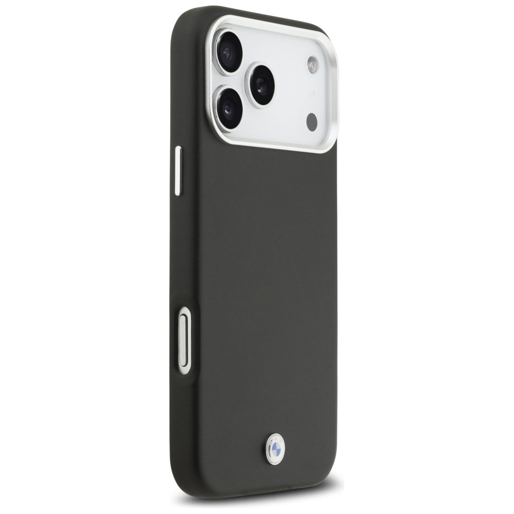 BMW Sign Full Wrapped Metal MagSafe Case til iPhone 17 Pro Max - sort