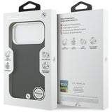 BMW Sign Full Wrapped Metal MagSafe Case til iPhone 17 Pro Max - sort