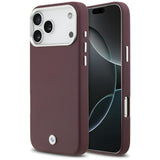 BMW Sign Full Wrapped Metal MagSafe Case til iPhone 17 Pro Max - Rød