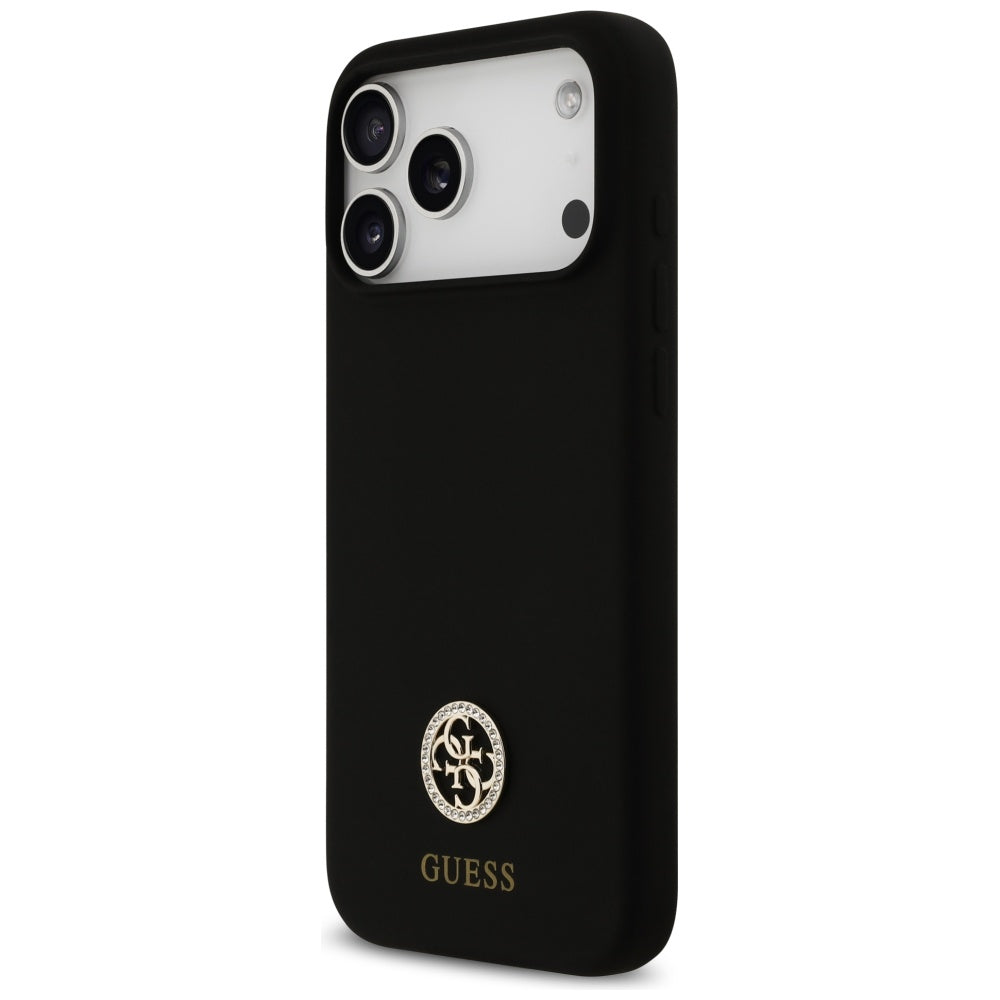Guess Metal Outline MagSafe Case til iPhone 17 Pro Max - Guld
