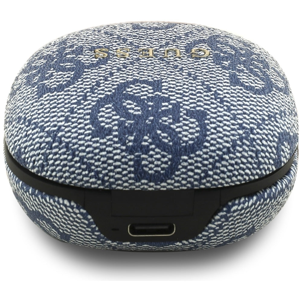 Guess 4G Classic Metal Logo TWS ENC hovedtelefoner - Blå