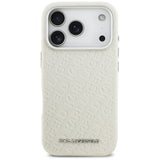 Karl Lagerfeld FW Stemplet Karl MagSafe Case til iPhone 17 Pro - Beige