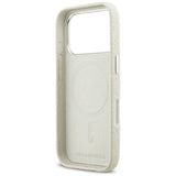 Karl Lagerfeld FW Stemplet Karl MagSafe Case til iPhone 17 Pro - Beige