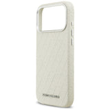Karl Lagerfeld FW Stemplet Karl MagSafe Case til iPhone 17 Pro Max - Beige