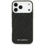 Karl Lagerfeld FW Stemplet Karl MagSafe Case til iPhone 17 Pro Max - sort