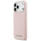 Karl Lagerfeld FW Stemplet Karl MagSafe Case til iPhone 17 Pro Max - Pink