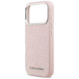 Karl Lagerfeld FW Stemplet Karl MagSafe Case til iPhone 17 Pro - Pink