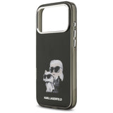 Karl Lagerfeld IML Aquarelle Karl & Choupette & Logo MagSafe Case til iPhone 17 Pro - sort