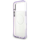 Karl Lagerfeld IML Aquarelle Karl & Choupette & Logo MagSafe Case til iPhone 17 Pro Max - Purple