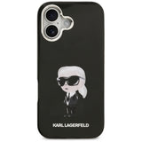 Karl Lagerfeld IML Aquarelle Karl & Logo MagSafe Case til iPhone 17 - sort