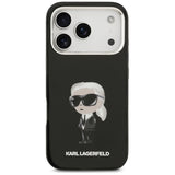 Karl Lagerfeld IML Aquarelle Karl & Logo MagSafe Case til iPhone 17 Pro - sort