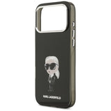 Karl Lagerfeld IML Aquarelle Karl & Logo MagSafe Case til iPhone 17 Pro Max - sort