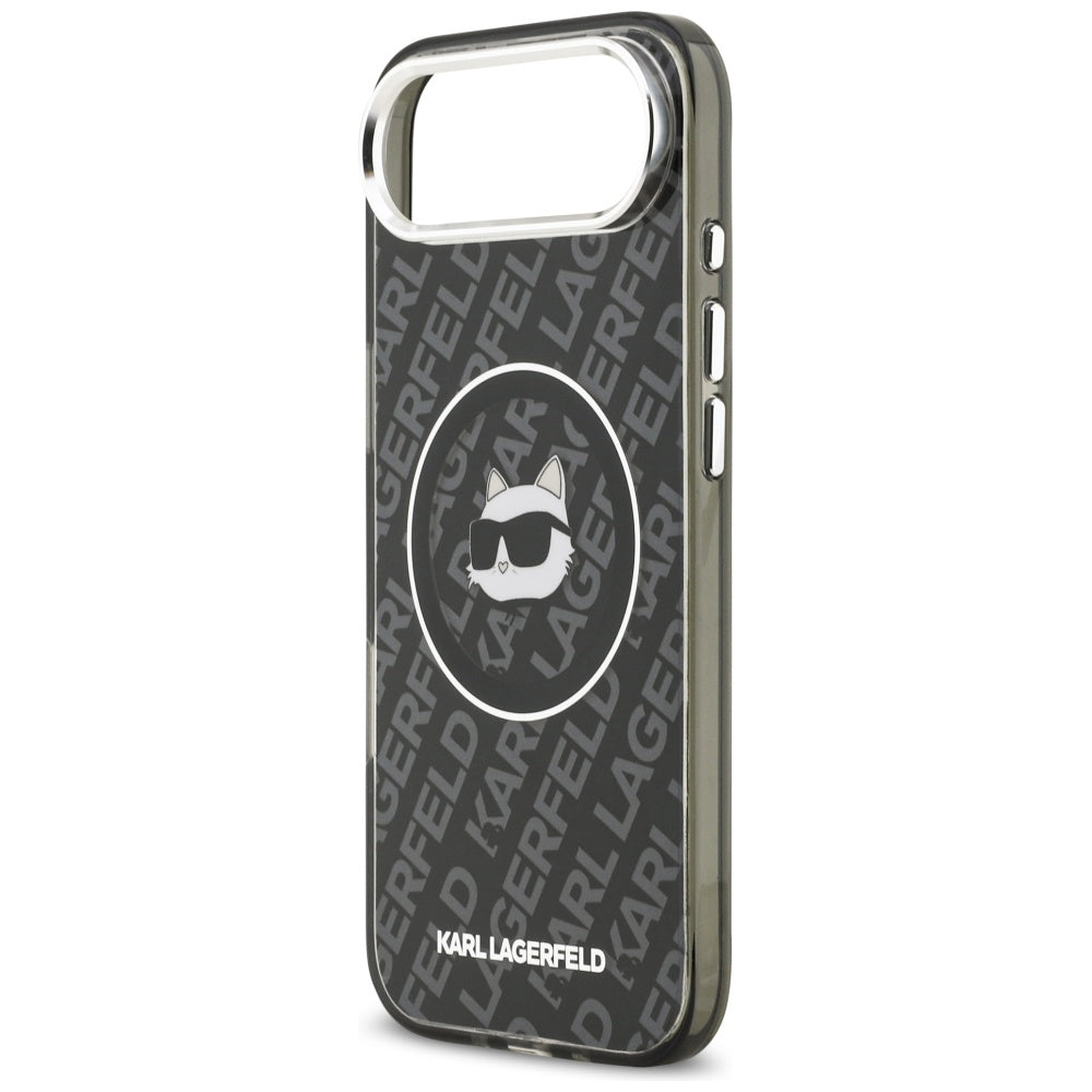 Karl Lagerfeld IML Choupette Head Logo MagSafe iPhone Air Case - sort