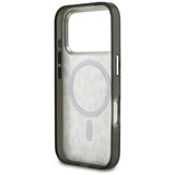 Karl Lagerfeld IML Leopard Pattern MagSafe Case til iPhone 17 Pro - Brunt