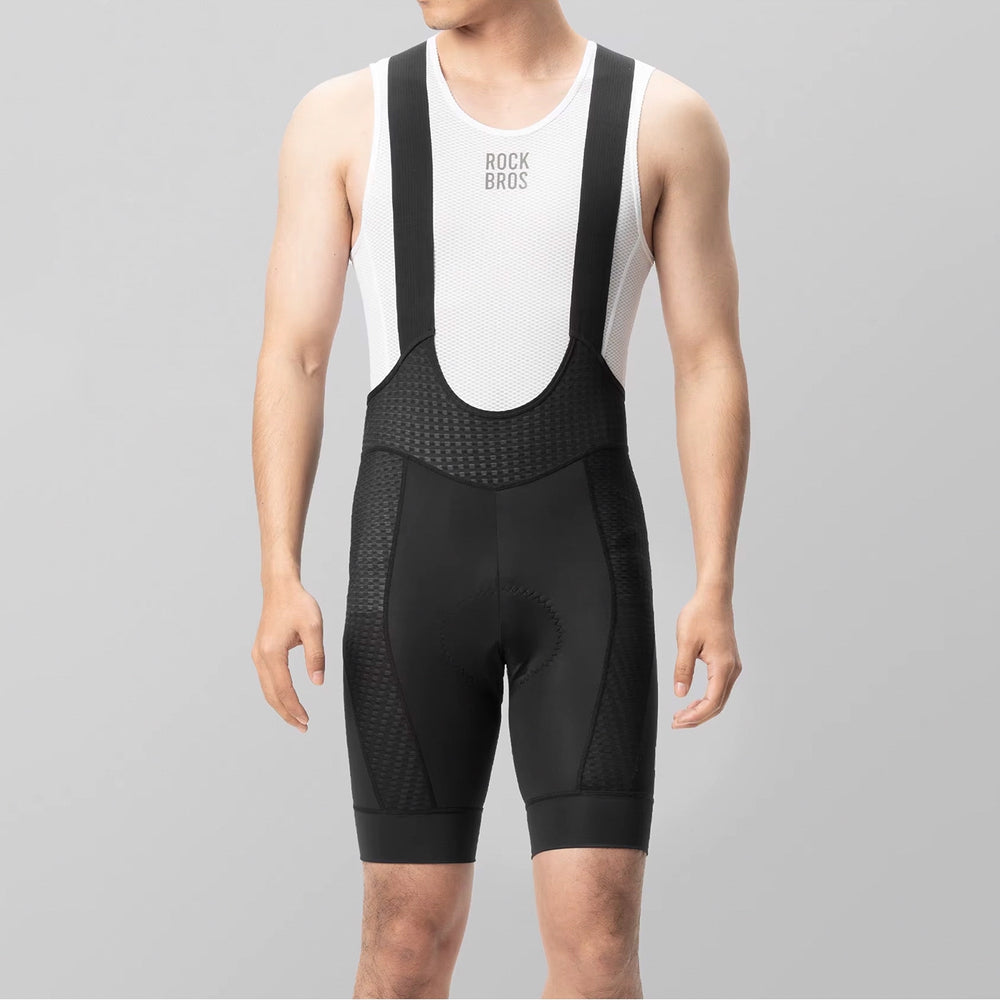 Rockbros YDDK009 Mænds cykelbybyshorts med pad størrelse L - sort