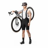 Rockbros YDDK009 Mænds cykelbybshorts med pad størrelse XXL - sort