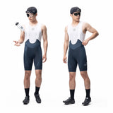 Rockbros YDDK009 Men's Cycling Bib Shorts with Pad Size XL - Dark Blue