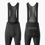 Rockbros 200021 Lange cykelbibsorts med pad Size XL - sort