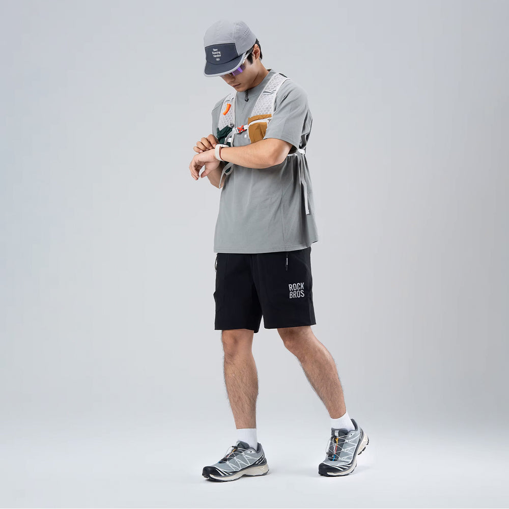 Rockbros YDDK015 shorts med bælte størrelse L - sort