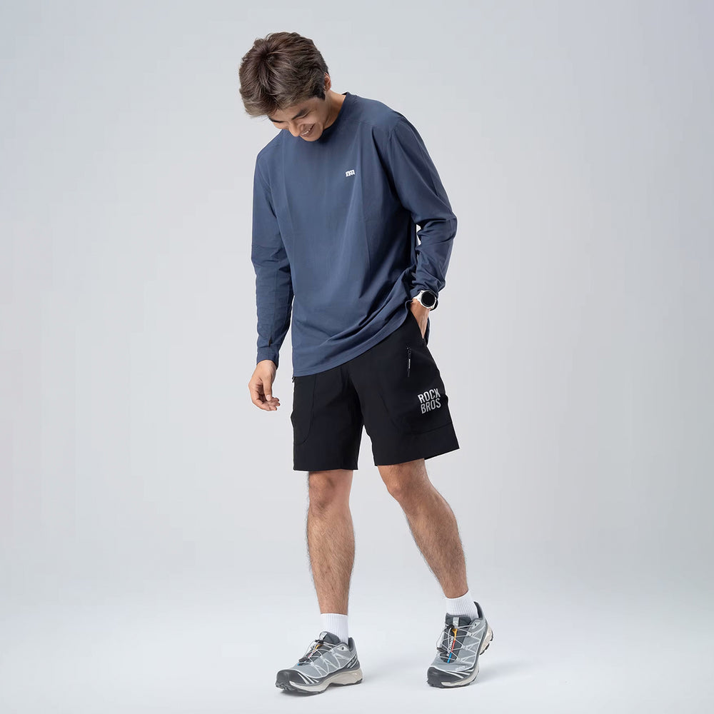 Rockbros YDDK015 shorts med bælte størrelse L - sort