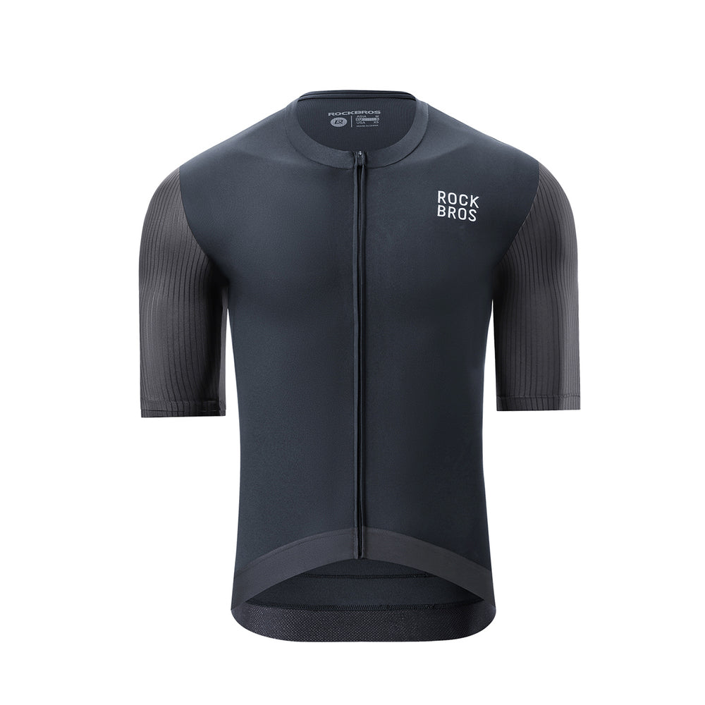 Rockbros 15200025 kortærmet cykeltrøje størrelse M - sort
