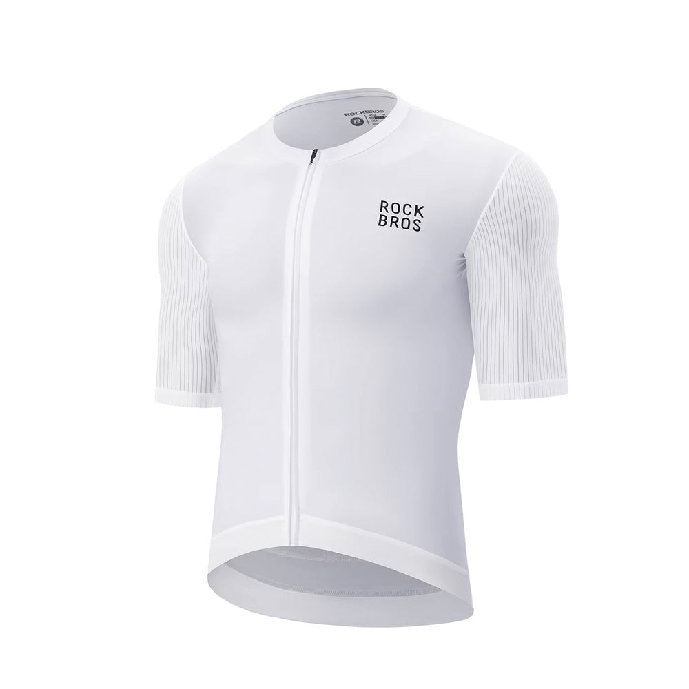 Rockbros 15200025 Short Sleeve Cycling Jersey Size M - White