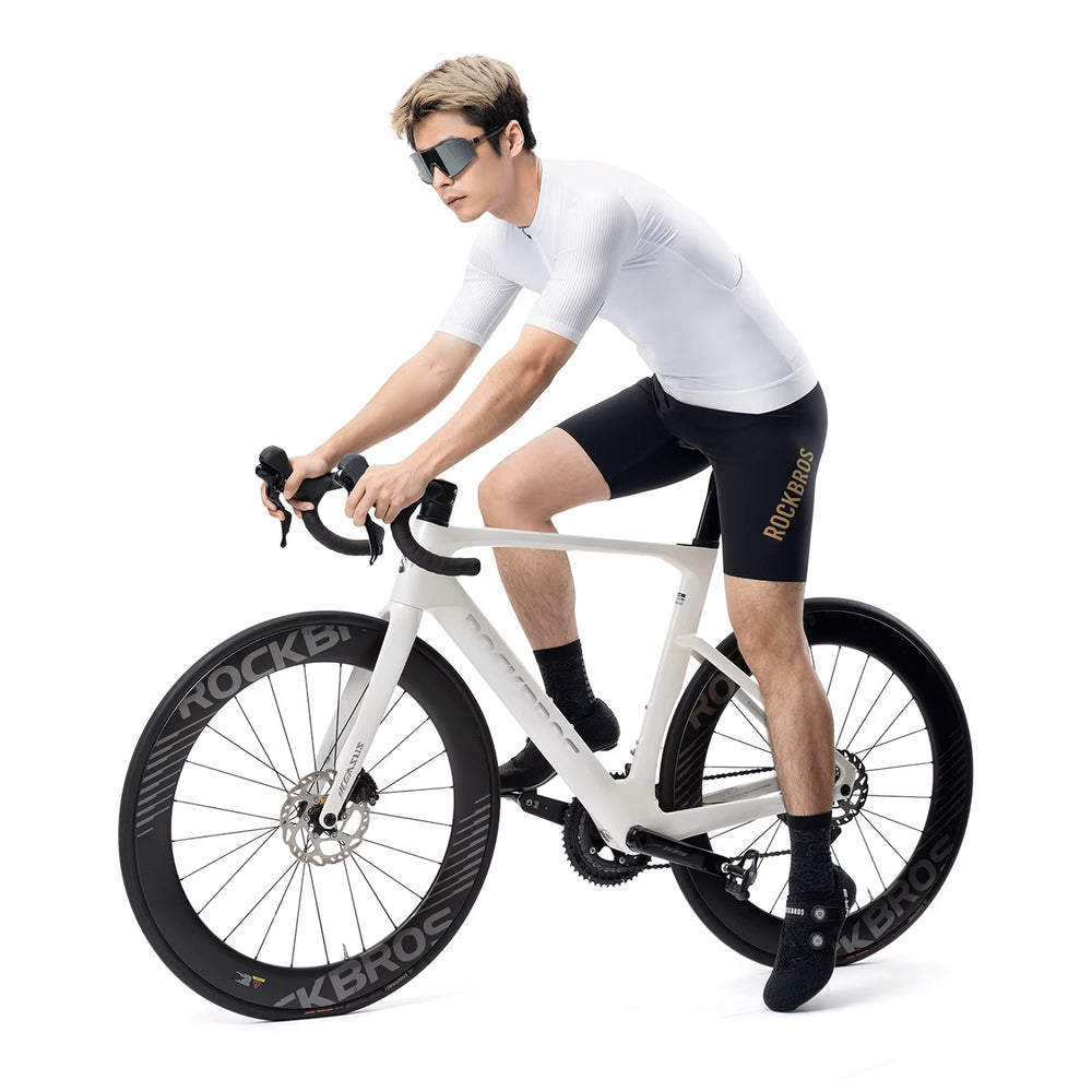 Rockbros 15200025 Short Sleeve Cycling Jersey Size M - White