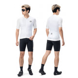 Rockbros 15200025 Short Sleeve Cycling Jersey Size L - White