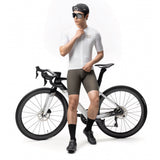 Rockbros YDDX011 Diamond Short Sleeve Cycling Jersey Size XXL - White