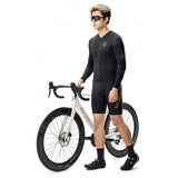 Rockbros YDCX008 Diamond Long Sleeve Cycling Jersey størrelse XS - sort