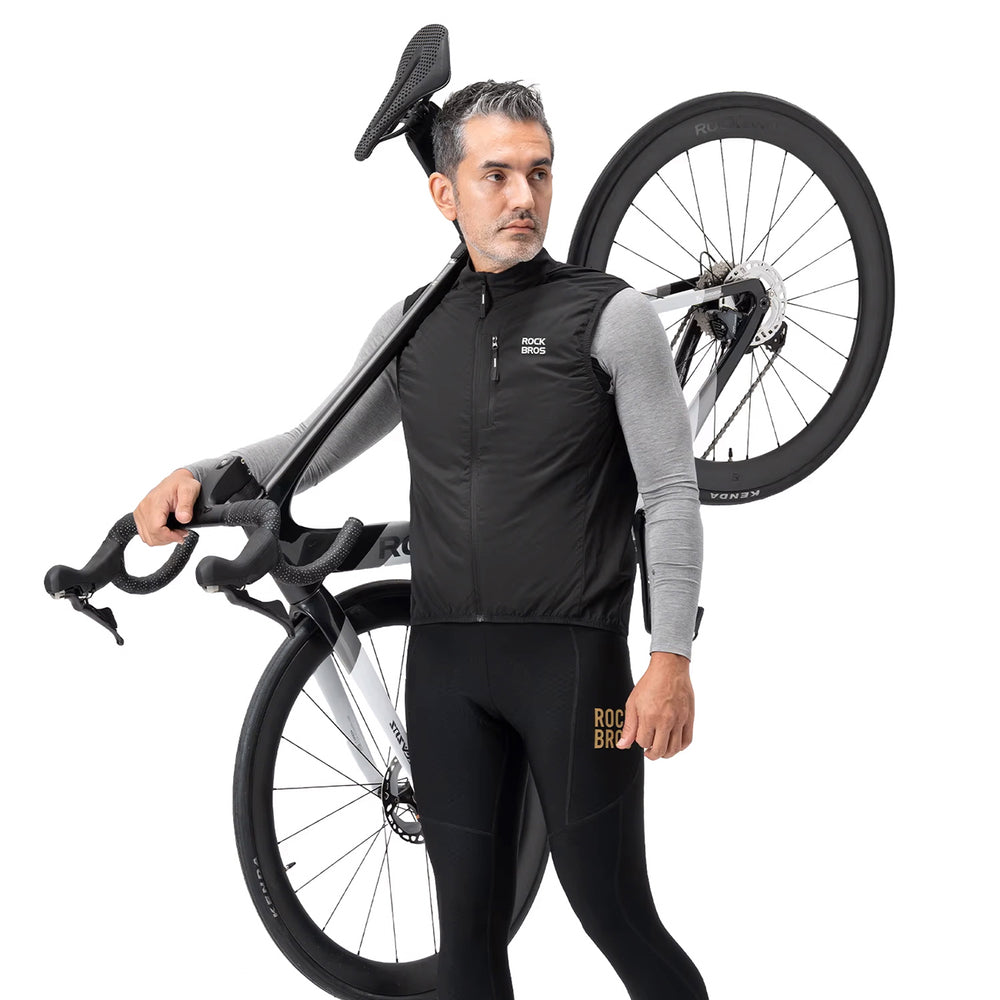 Rockbros MJ012 varmevest størrelse L - sort