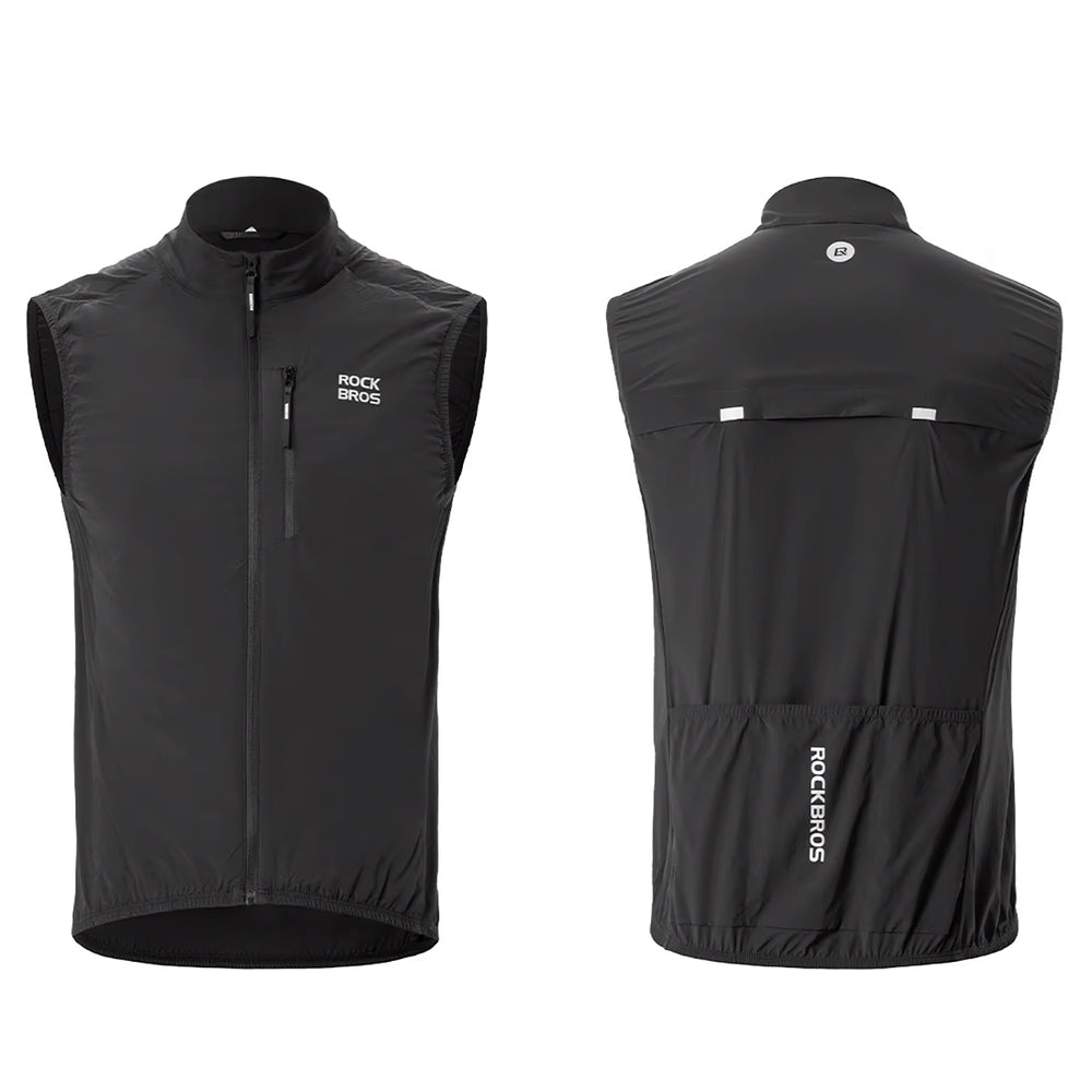 Rockbros MJ012 varmevest størrelse XXL - sort