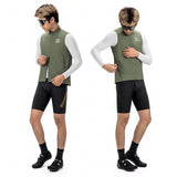 Rockbros YDMJ003 Forår/Høst Vindtæt vest størrelse XL - Grøn