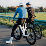 Rockbros YDCK012-1 Lang Fleece Bib Tights med Pad størrelse S - sort