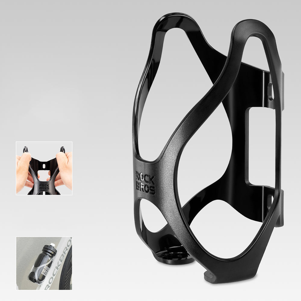 Rockbros LK24-H018 bottle holder plastic basket - black
