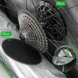 Rockbros D40 transport dække for ø74cm hjul - sort