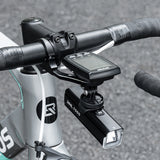 Rockbros FK-301 2-in-1 Handlebar Bike Mount for Computer/Navigator and Camera/Lighting - Black