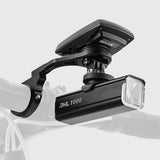 Rockbros FK-301 2-in-1 Handlebar Bike Mount for Computer/Navigator and Camera/Lighting - Black