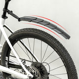 Rockbros FK-810 Folding Telescopic Bicycle Fender Set - Black