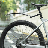 Rockbros FK-810 Folding Telescopic Bicycle Fender Set - Black