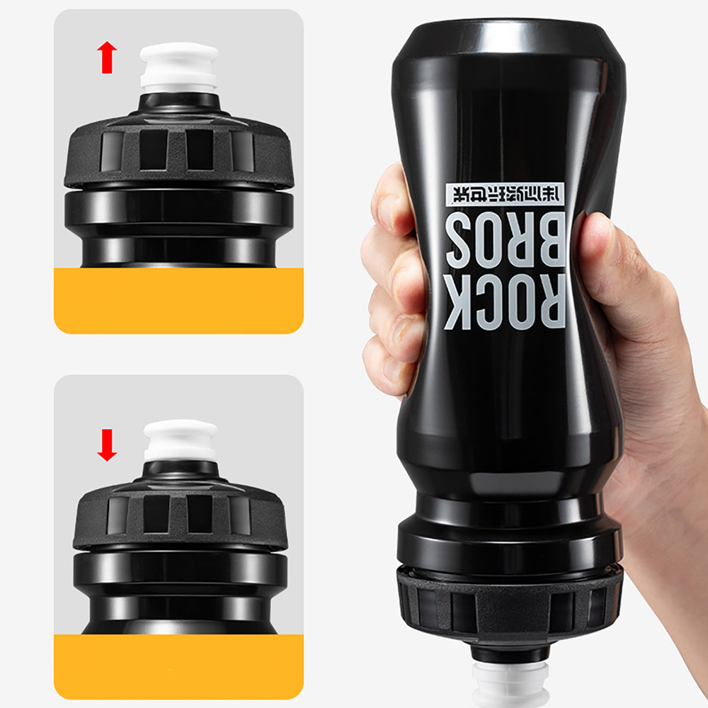 Rockbros 600 ml Cykelflaske - Sort