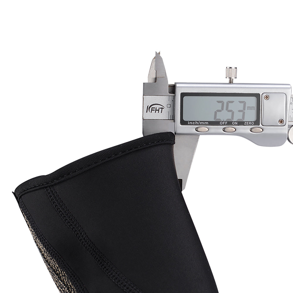 Rockbros LF1030 vindtæt isolerende tåhætte 39-45 cm - sort