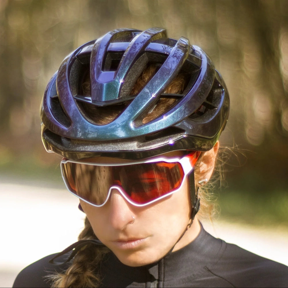 Rockbros HC-58C-M cykelhjelm 55-58 cm - Blue Chameleon