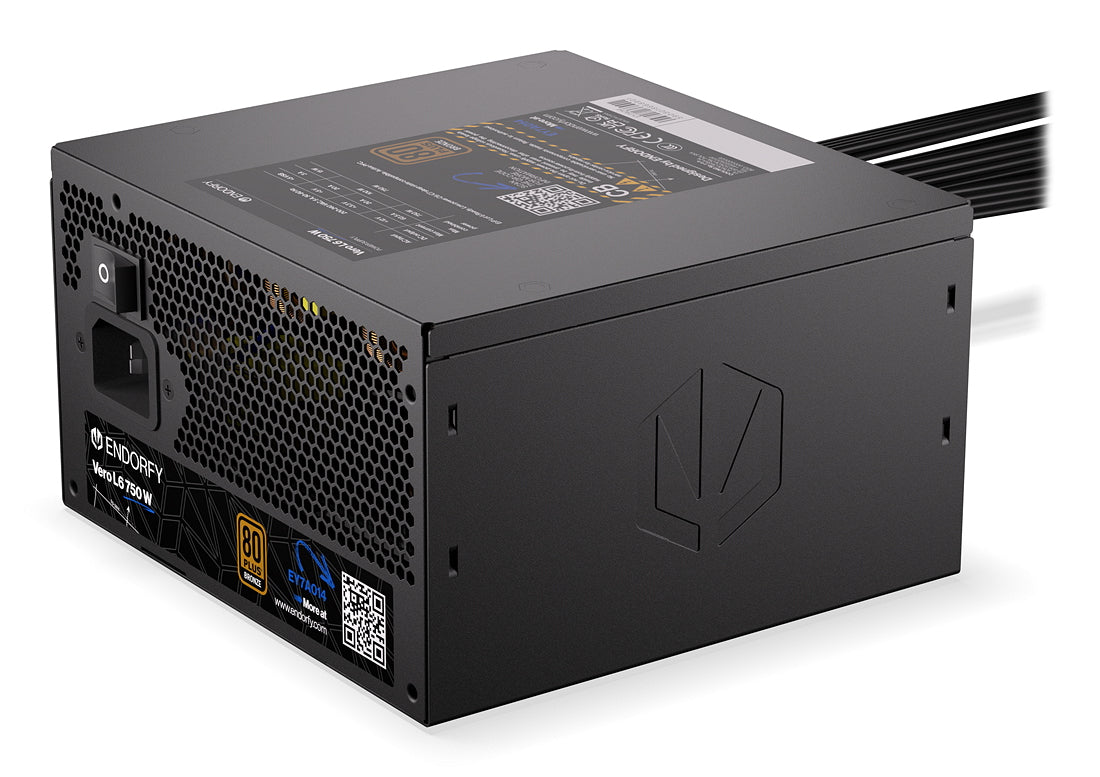 ENDORFY Vero L6 enhed til strømforsyning 750 W 24-pin ATX ATX Sort