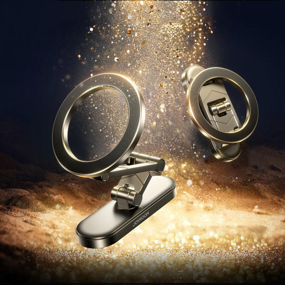 Joyroom JR-ZS520 magnetic phone holder for metal surfaces - titanium